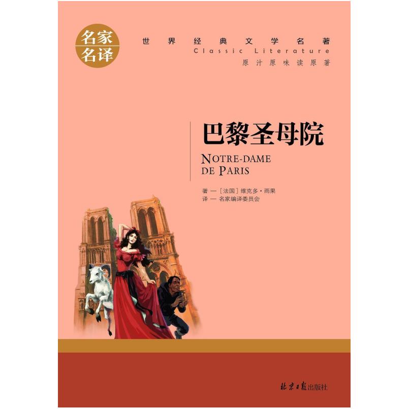 二手巴黎圣母院 维克多雨果 北京日报出版社