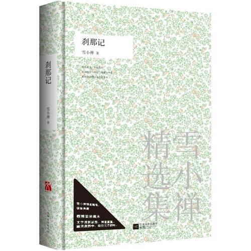 二手刹那记 雪小禅 江苏凤凰文艺出版社