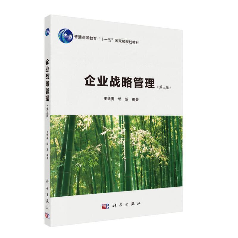 二手企业战略管理(第三版) 王铁男 科学出版社