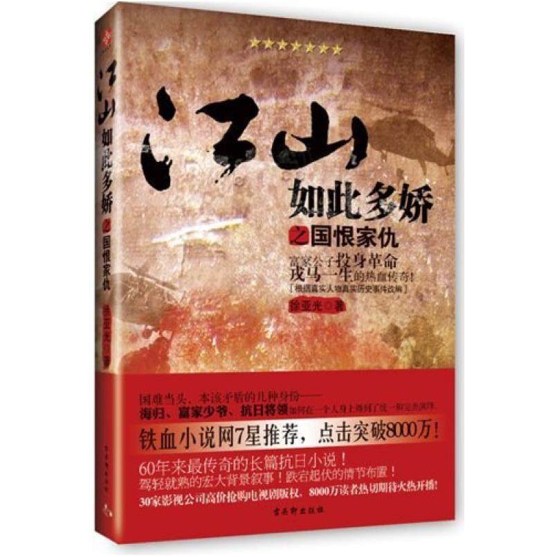 二手江山如此多娇之国恨家仇 徐亚光 古吴轩出版社