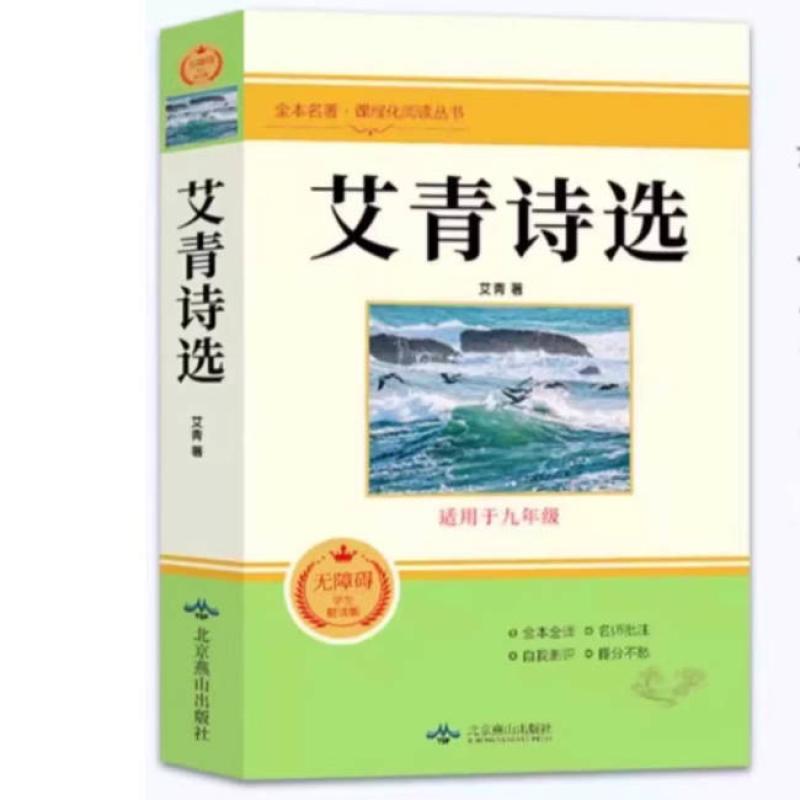 二手艾青诗选 艾青 北京燕山出版社
