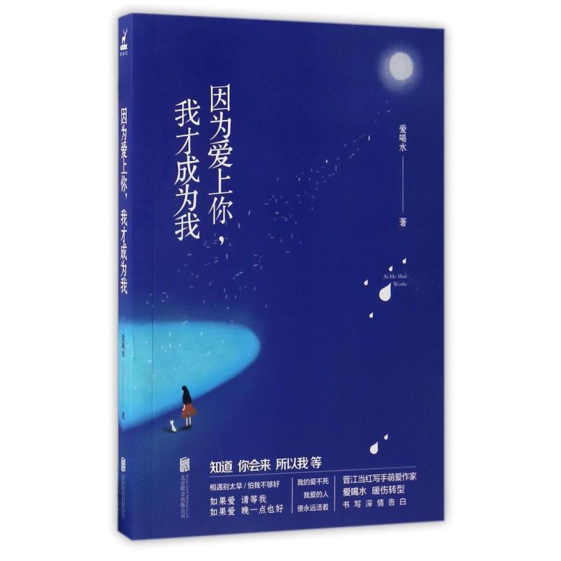 二手因为爱上你,我才成为我 爱喝水 北京联合出版公司