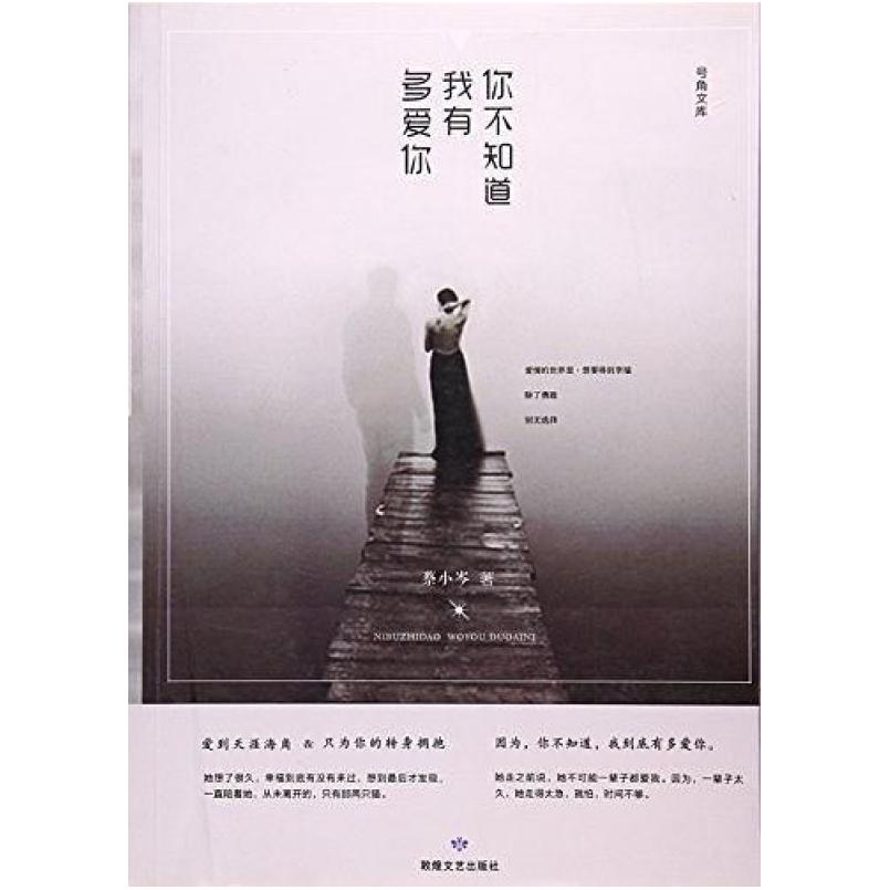 二手你不知道我有多爱你/号角文库 蔡小岑 敦煌文艺出版社