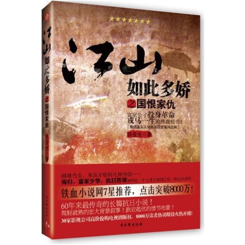 二手江山如此多娇之国恨家仇 徐亚光 古吴轩出版社