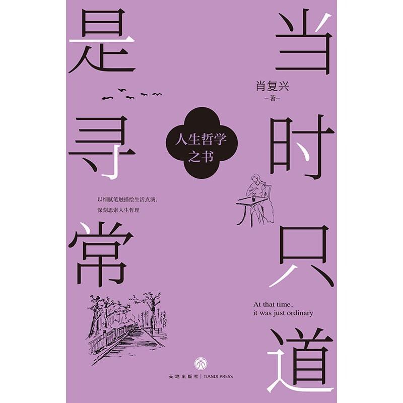 二手当时只道是寻常 肖复兴 天地出版社
