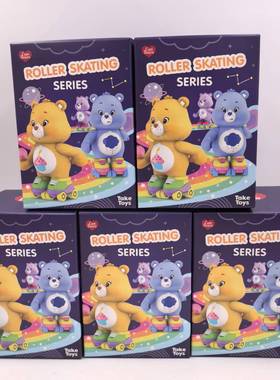 CareBears爱心熊系列手办盲盒女生生日礼物彩虹熊小摆件玩具玩偶