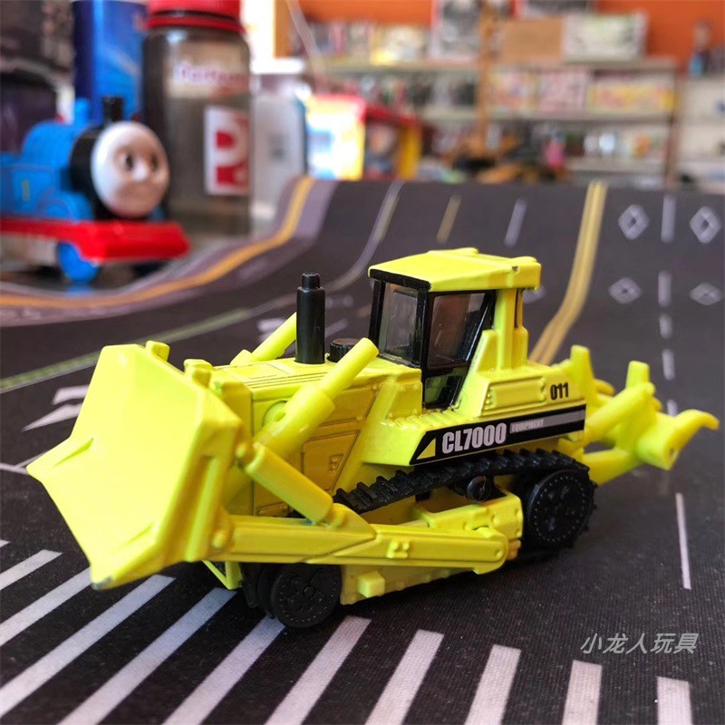 matchbox模型玩具推土机合金车