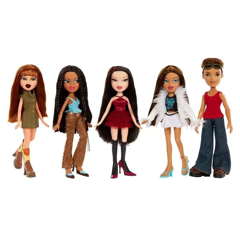 BRATZ 贝兹娃娃洋娃娃人偶公仔女孩关节玩具惊喜娃娃OMG彩虹高中