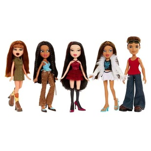 BRATZ 贝兹娃娃洋娃娃人偶公仔女孩关节玩具惊喜娃娃OMG彩虹高中