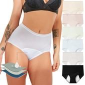 5XL大码 Menstrual underwear薄款 防漏女士月经期透气生理内裤