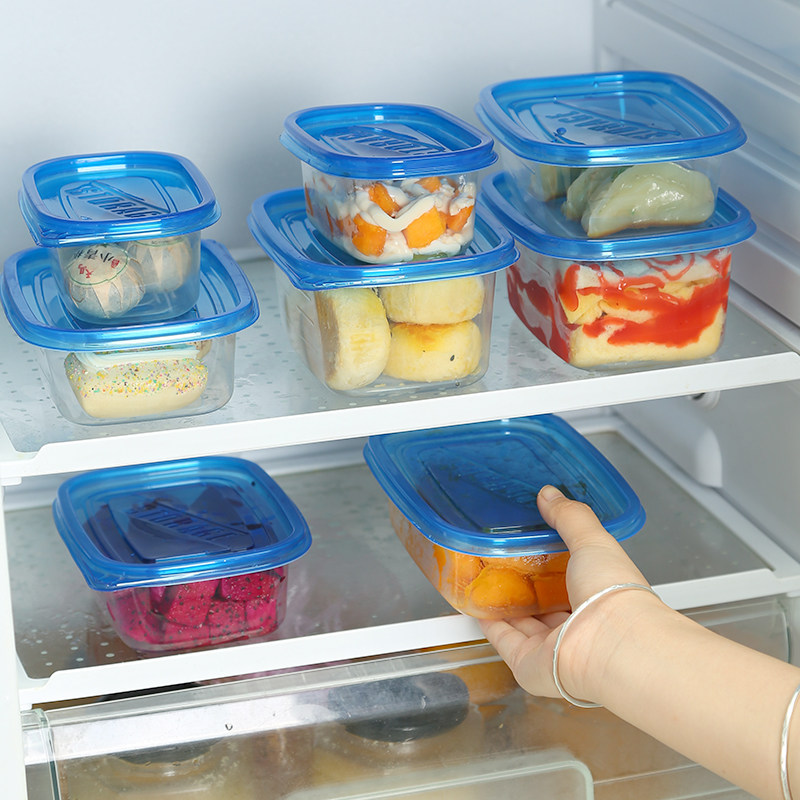 千层蛋糕盒子甜品透明打包水果捞包装盒提拉米苏豆乳榴莲便当餐盒