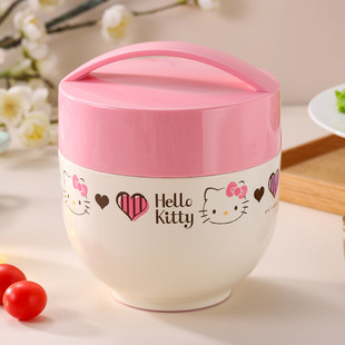 日本Skater不锈钢双层保温饭盒午餐便当盒保温罐卡通儿童史努比