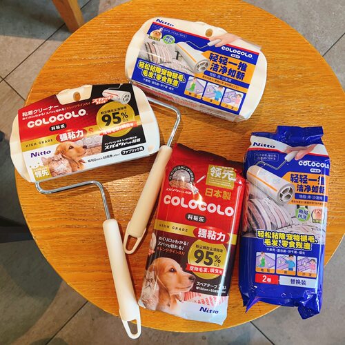 日本Nitto colocolo宠物粘毛器养猫专用滚筒替换卷纸滚刷强力神器