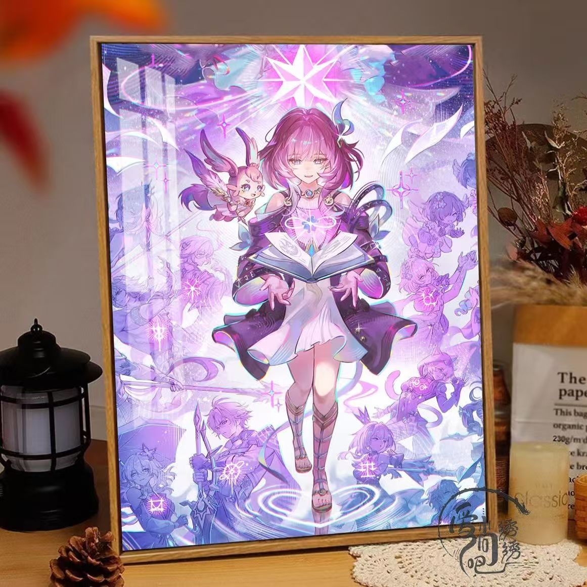 星穹铁道昔涟十字绣新款高颜值周边人物线绣客厅卧室刺绣diy小件