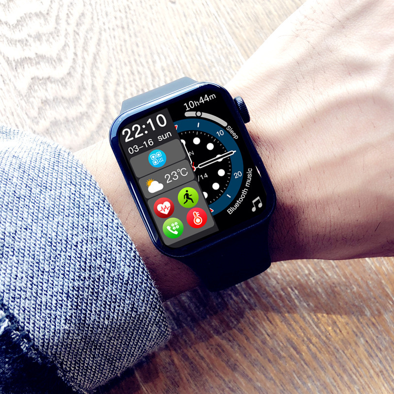 黑科技风方形太空人防水手表