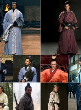 影视三国同款服装赵云诸葛亮汉服