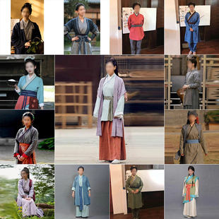 唐朝棉麻群演服装宋朝老妇人群演古装明朝女士老百姓丫鬟村姑杂役