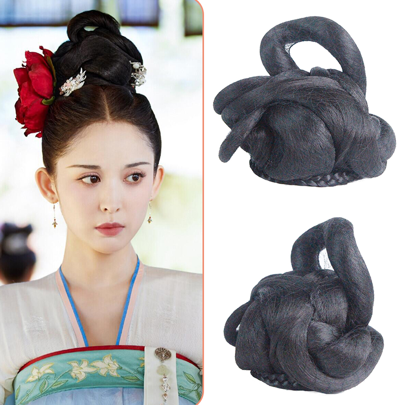 影视古装风起霓裳古力娜扎琉璃同款假发发髻汉服唐风仕女假发包