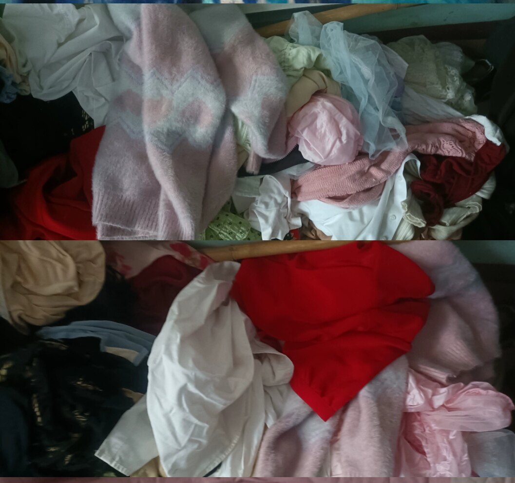 4件闲置二手女生旧衣服连衣裙打底裤体恤衫牛仔短裤短袖随机发货