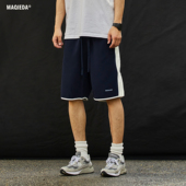 子男生情侣短裤 REEWASS夏季 休闲裤 百搭宽松潮牌ins裤 美式 运动男士