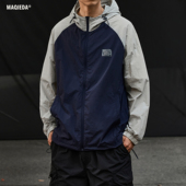 透气夹克男士 防晒衣薄款 日系宽松外套潮 情侣户外UPF50 马切达夏季