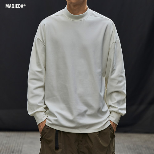 长袖T恤男德绒保暖打底衫