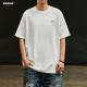 tee百搭休闲男士 男生纯棉日系男装 T恤 情侣简约纯色短袖 马切达夏季