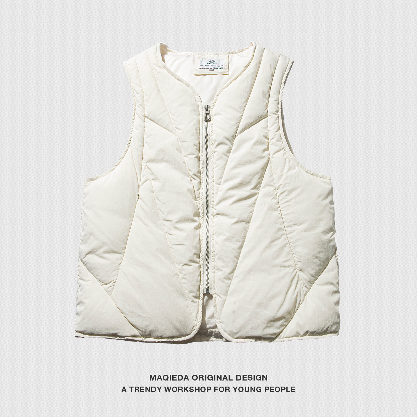 马切达冬季轻薄男女同款美式背心外套2025新款百搭羽绒马甲保暖潮,男装,羽绒马甲,淘宝优惠券,粉丝福利购,淘宝优惠卷