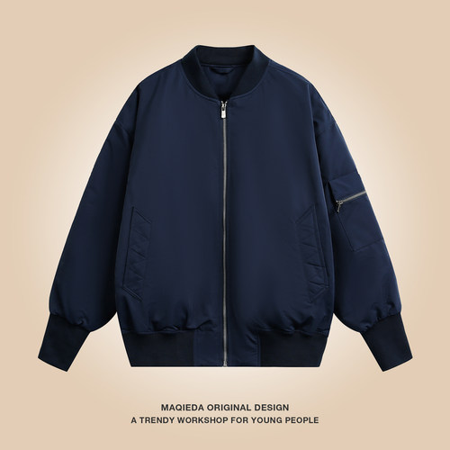 马切达美式冬季MA1美式羽绒服男