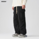 冬季 日系休闲裤 加厚保暖男士 2025新款 羽绒裤 直筒工装 百搭纯色裤 子