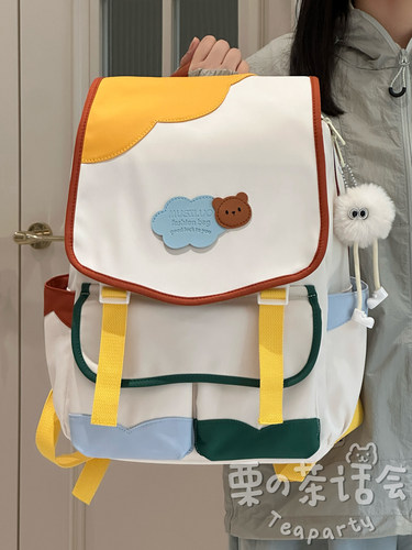 介多巴胺书包背上真的元气满满！