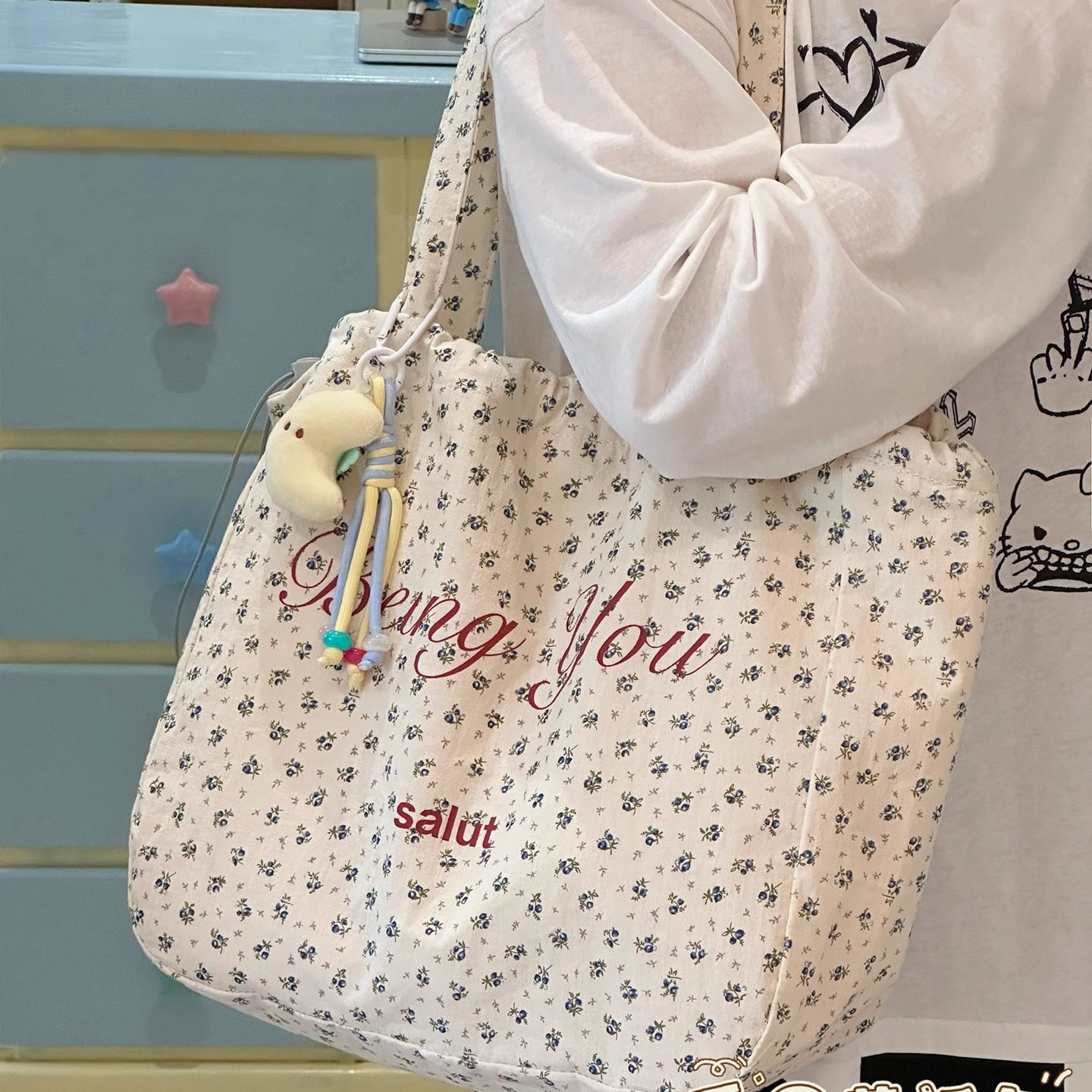 韩系ins风帆布包包女 简约百搭单肩包大容量学生上课包通勤托特包,箱包皮具/热销女包/男包,时尚帆布包,淘宝优惠券,粉丝福利购,淘宝优惠卷