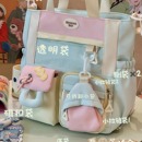 日系ins校园可爱少女痛包单肩包 学生上课补习手提袋大容量斜挎包