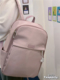 新款 日系简约高级感电脑背包女 韩国ins上课通勤书包大学生双肩包