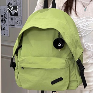 书包女生ins小众简约旅行登山背包 初中高中学生大容量户外双肩包