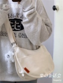 韩国ins风小清新百搭饺子包女 大学生斜挎包日系休闲上课通勤包包