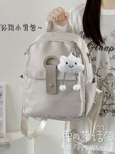 日系ins时尚 韩国大学生上课通勤书包休闲背包 旅游轻便双肩包小型