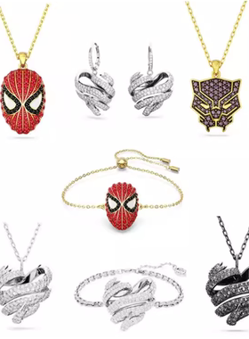 蜘蛛侠项链手链女小小心丝情侣