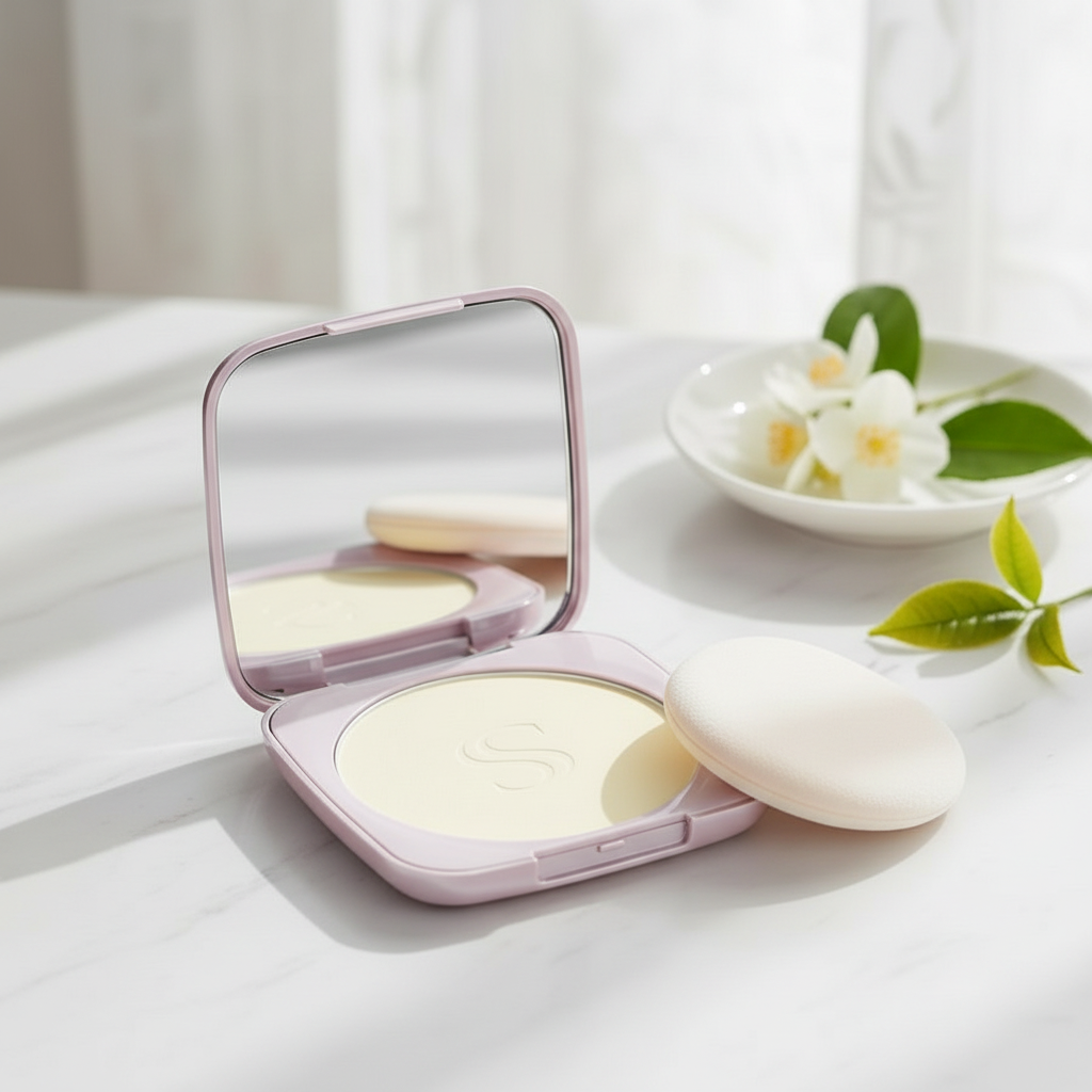 正品one-ssowell美白防晒定妆粉饼SPF50+PA+遮瑕透亮提亮清爽持妆
