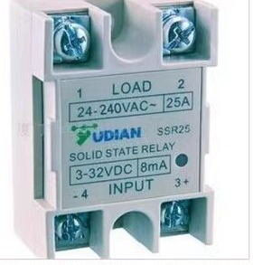 厦门宇电YUDIAN固态继电器 SSR40N/15N/20N/25N/40N/60NH/40H/80H