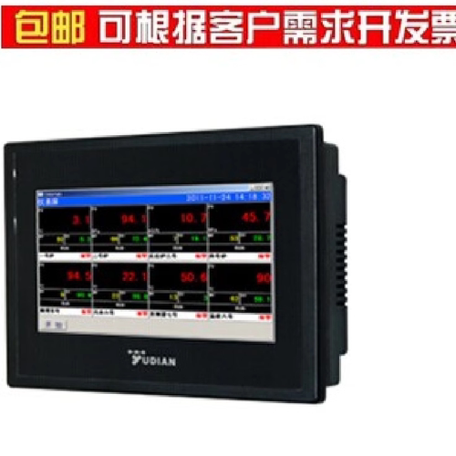 YUDIAN 厦门 宇电 AI-3170s 无纸记录仪 真彩人机界面触摸屏7寸屏