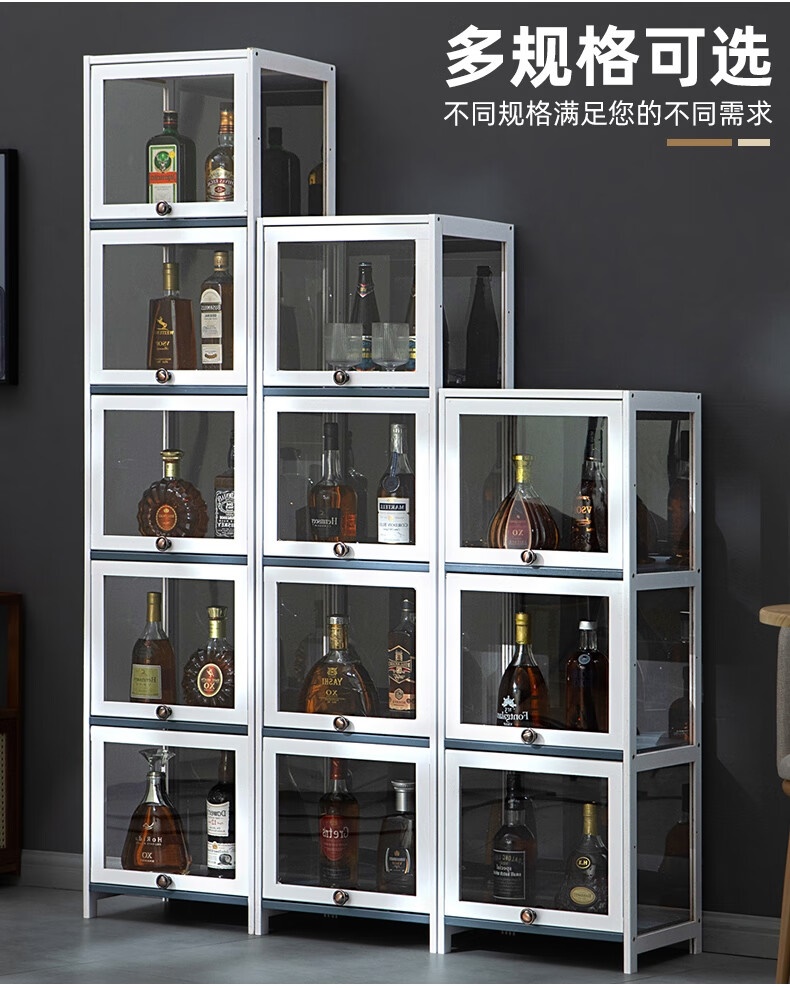 红酒柜展示柜客厅隔断展示架酒架