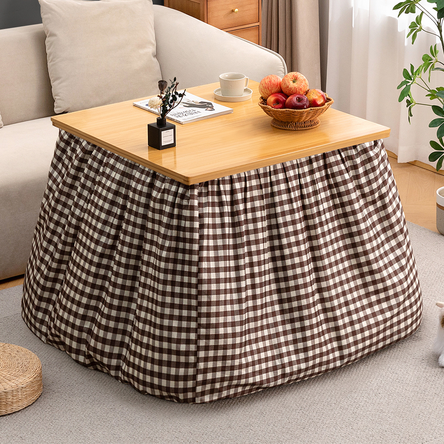 烤火桌子家用多功能取暖桌炕桌