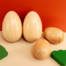 沙蛋木质原木大号奥尔夫打击乐器教具小学幼儿园小号儿童沙球沙锤