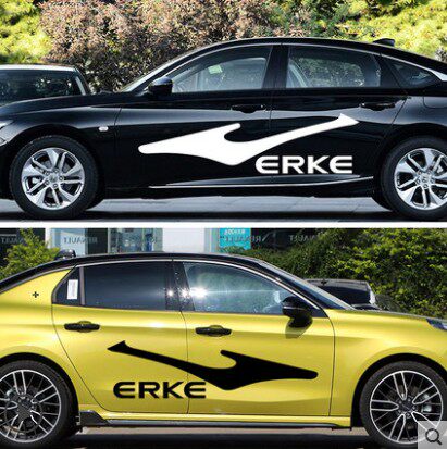 鸿星尔克车贴tobe no1抖音同款网红励志文字个性创意流行汽车贴纸