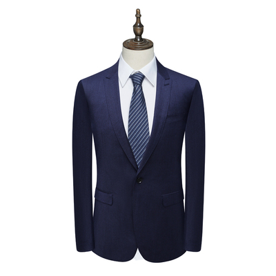 YW141诺丁牌男春秋西服 羊毛意大利面料一粒扣商务休闲西装770142