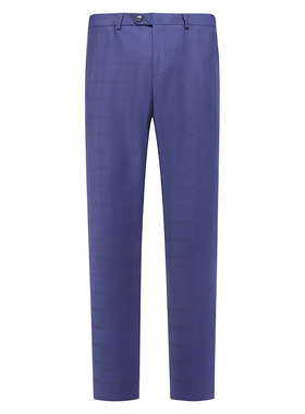 J1738鸟春秋款男式西裤 羊毛中腰修身商务休闲长裤 21F008