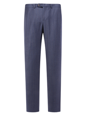 J1640鸟春秋男式西裤 意大利绵羊毛中腰修身商务休闲长裤 216002