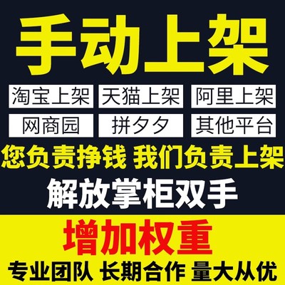 淘宝微商美工包月外包阿里巴巴店铺装修详情页设计套版宝贝代上架