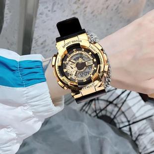 手表男初中学生潮流青少年初高中运动防水独角兽电子表 王一博同款